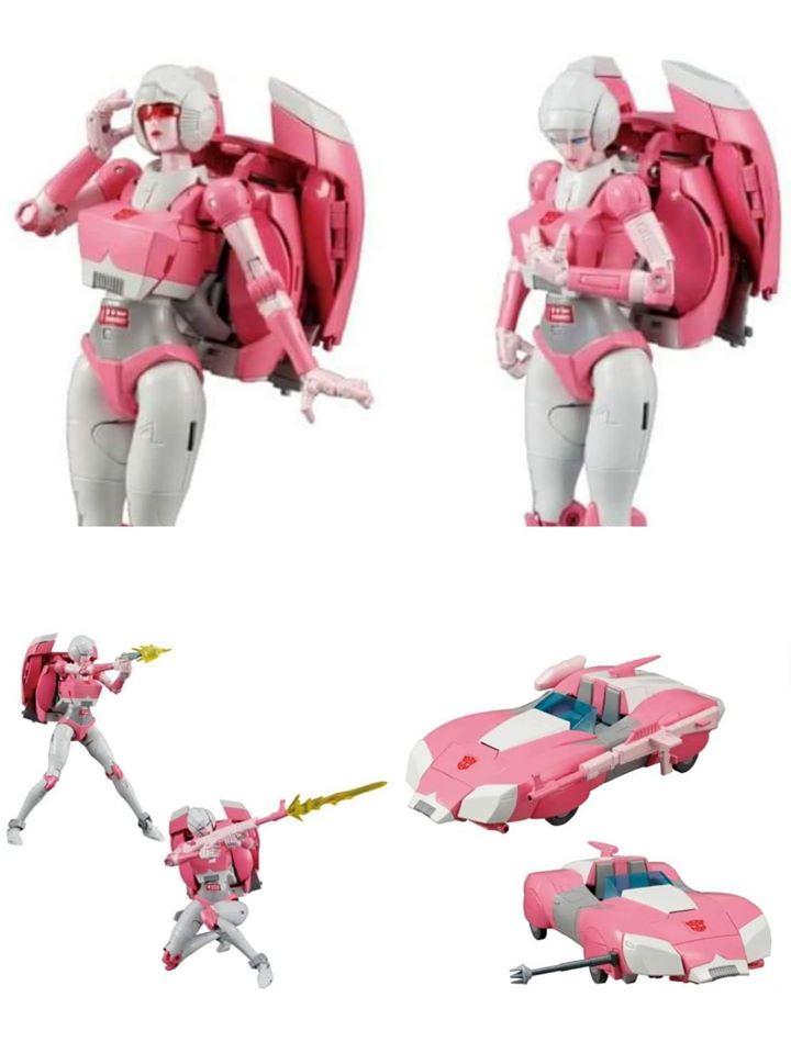 MP-51 Arcee New Official Images of Transformers Masterpiece